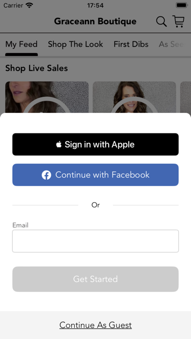 Graceann Boutique Screenshot