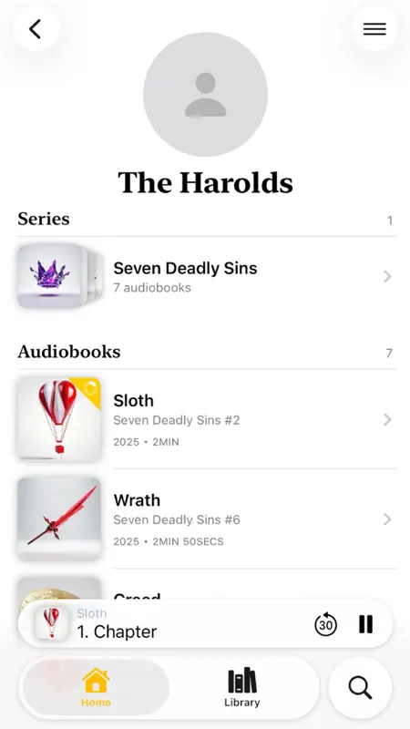 ShelfPlayer - Audio Book Shelf screenshot 7 of 9