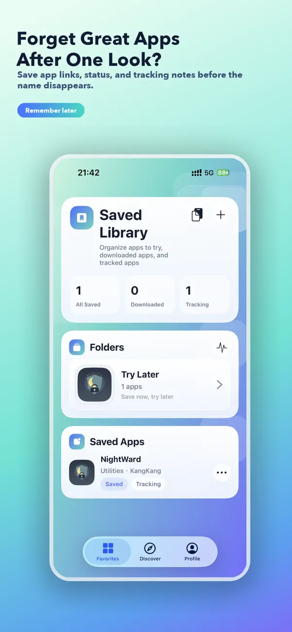 Screenshot #2 pour AppPin - Save Apps & Space
