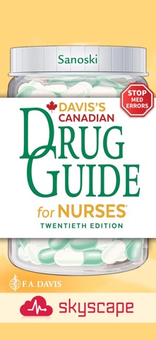 Davis’s Canadian Drug Guide screenshot