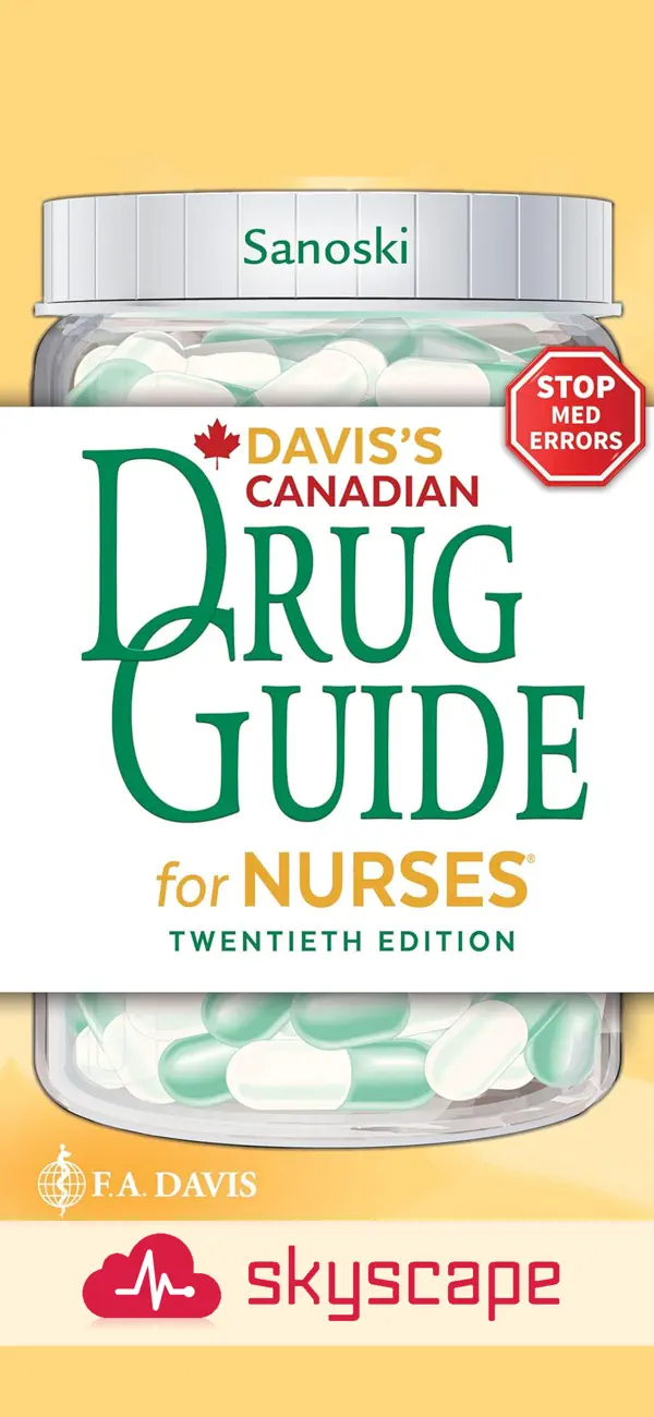 Screenshot #1 pour Davis’s Canadian Drug Guide