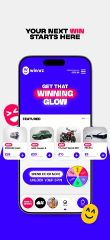 Winnrz iPhone screenshot 1