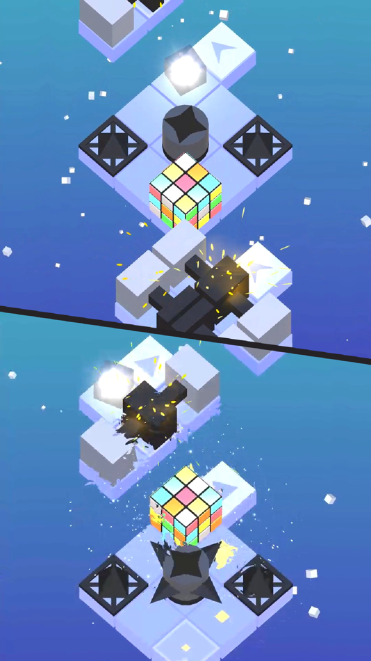 #2. Cube Flip - Puzzle Action (iOS) 由: Fozilbek Bekhzodov