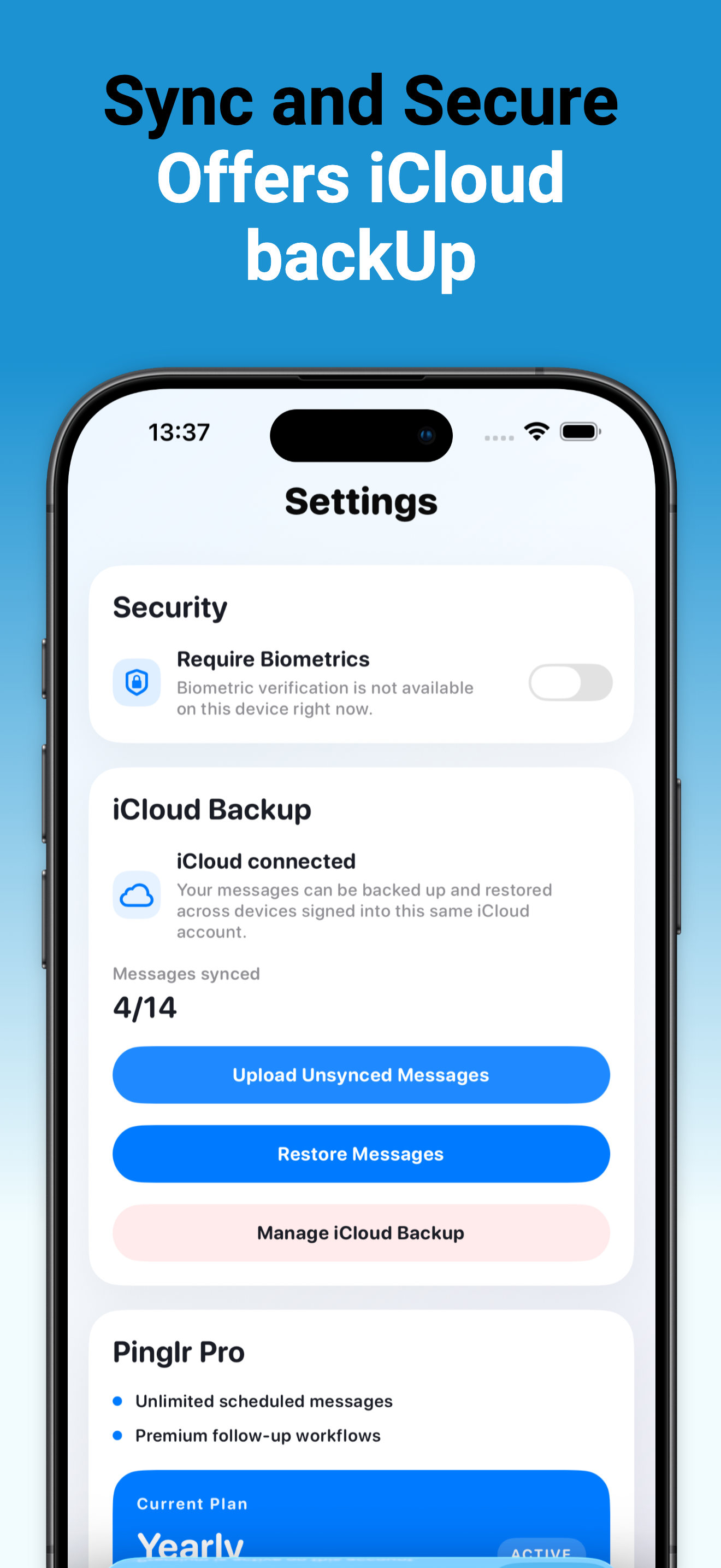 Pinglr - Message Scheduler screenshot 5