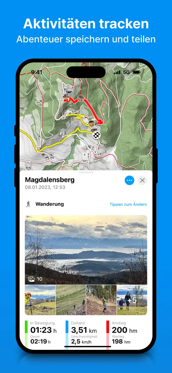 bergfex: Wandern & Tracking Screenshot 5