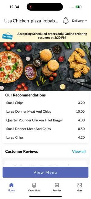 Usa Chicken Pizza Kebab Burger screenshot 2