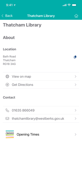 West Berkshire Libraries Screenshot 6 of 6