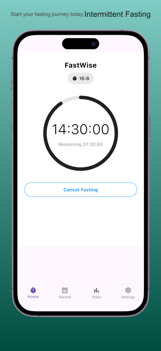 FastWise ~Fasting Timer~ Screenshot 1 of 5