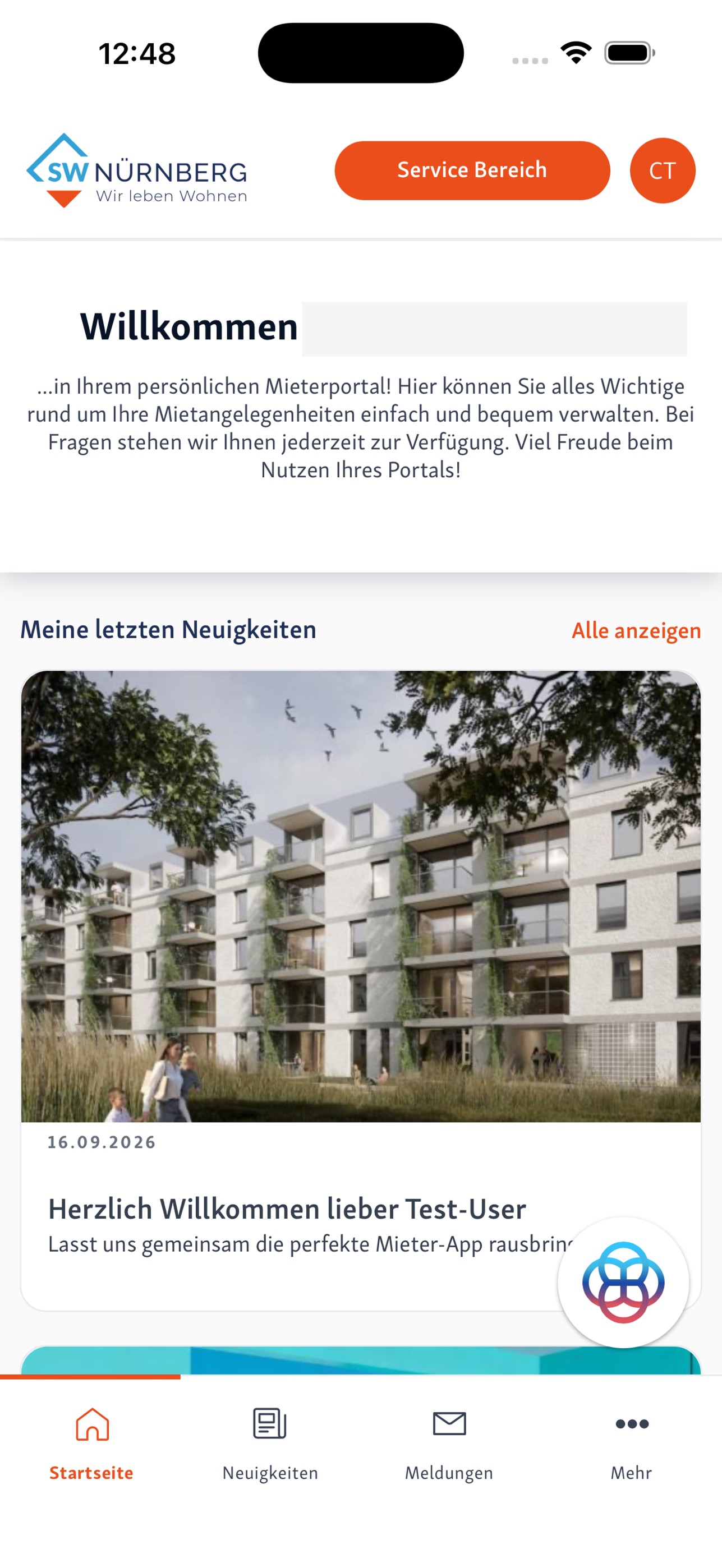 Screenshot 2 of meinSWN - Mieterportal