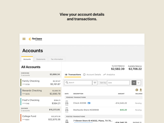 Screenshot #6 pour First Source