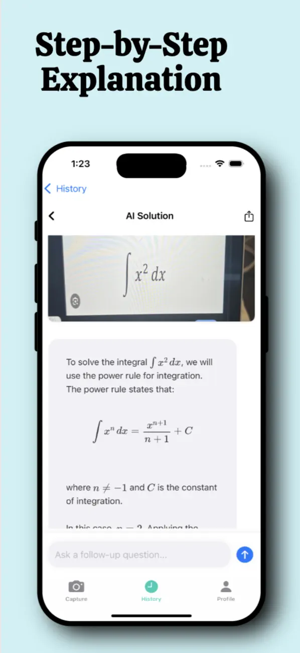 Screenshot #2 pour Ai Homework Helper: Ai Scanner