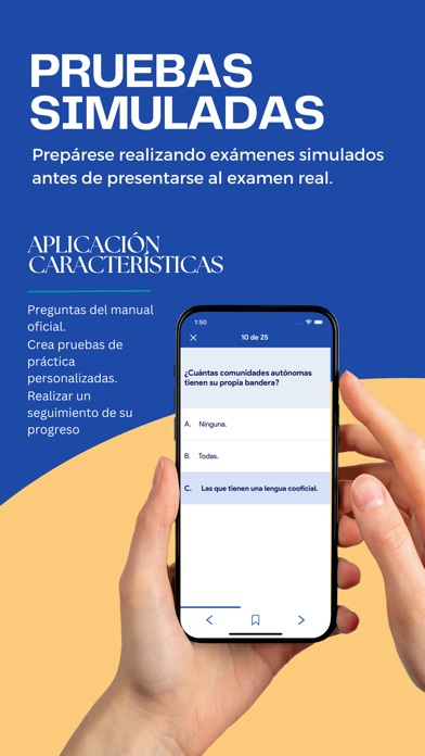Examen CCSE Nacionalidad Screenshot