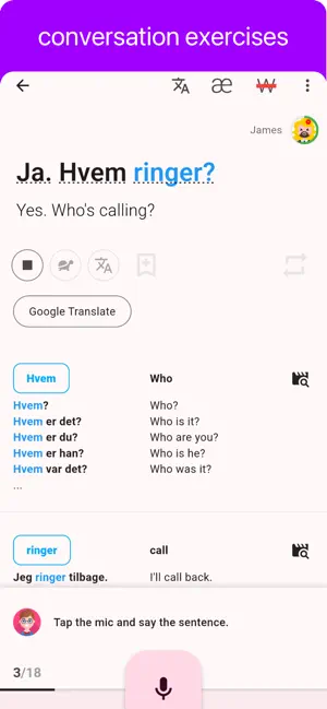 Danish - Listening Speaking screenshot 4