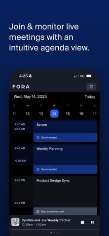 FORA Meetings Screenshot 3 of 6