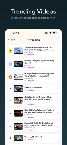TubeDigest AI screenshot