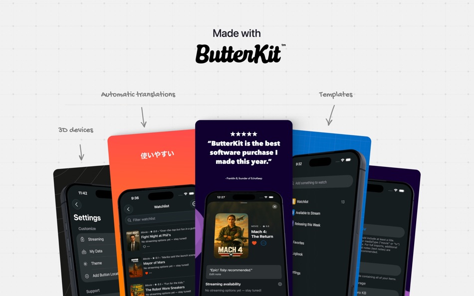 #6. ButterKit (macOS) بواسطة: Zachary Spitulski