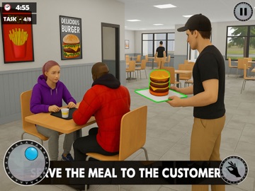 Fast Amazing Food Cooking Game iPad screenshot