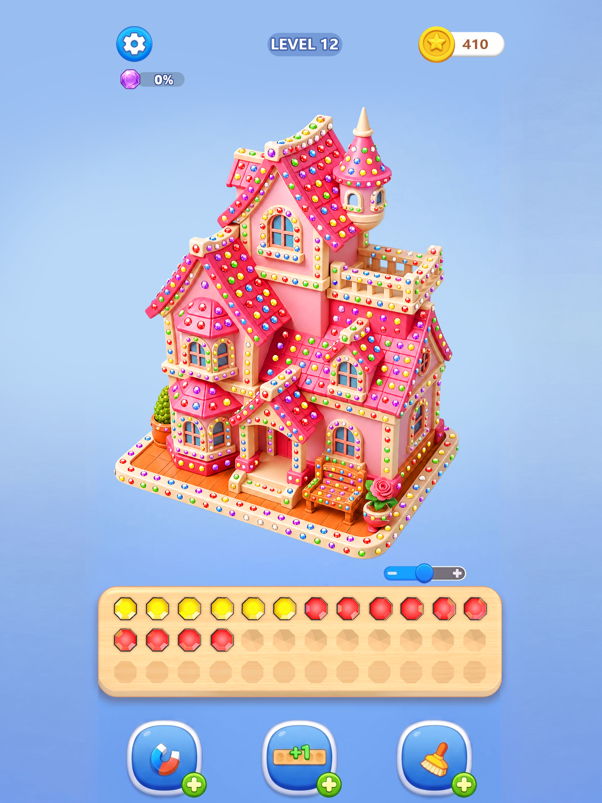 Jewel Pixel 3D: Coloring Match screenshot 6