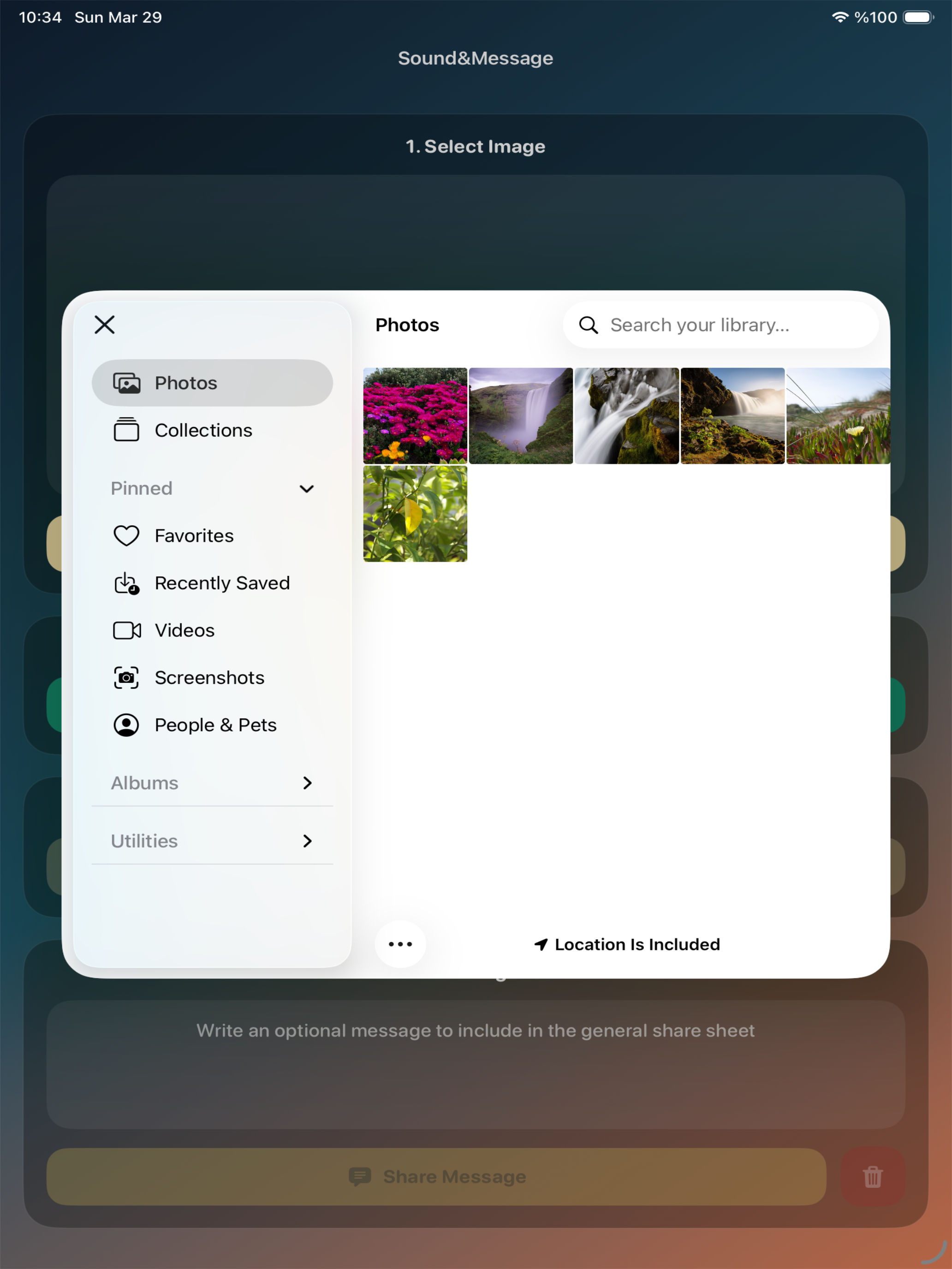 SoundAndMessageApp screenshot 12