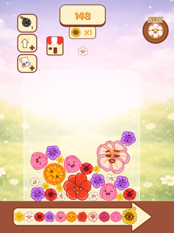 Fruit Pop Merge iPad screenshot