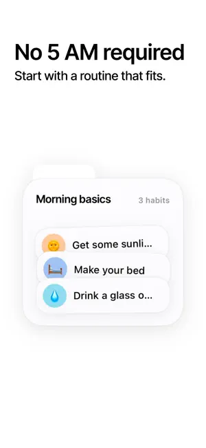 Ritual — Morning Routine screenshot 2