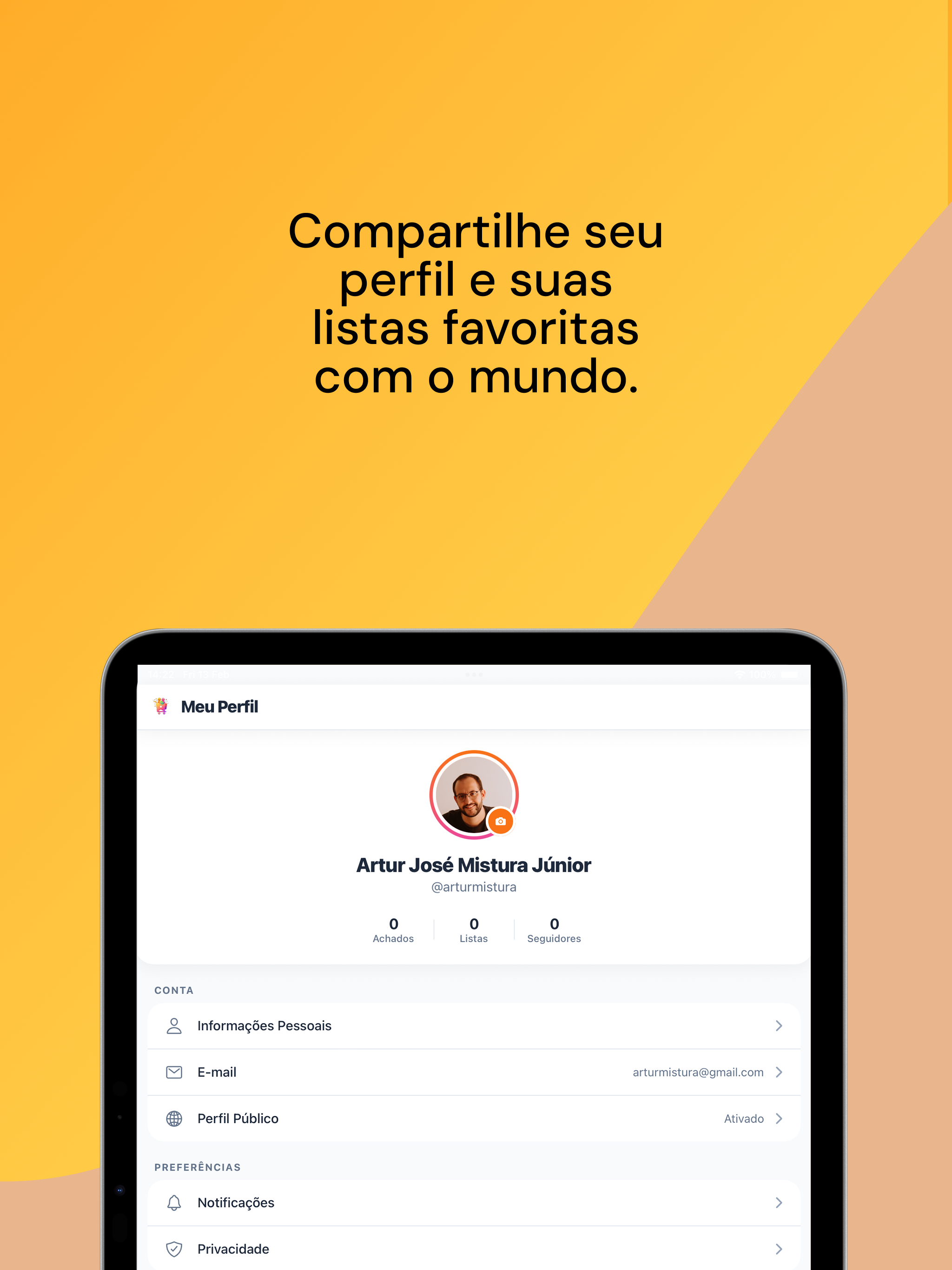 Achadinhos: Organize Links