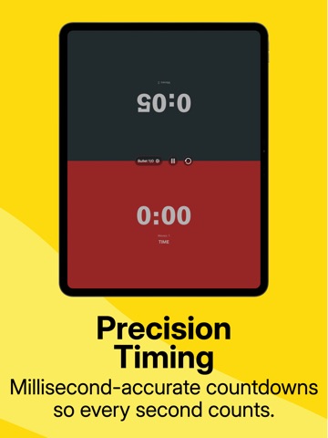 Chess Clock Ultra iPad screenshot