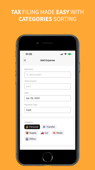 RCPT: AI Bookkeeping iPhone screenshot 3 - Finance app