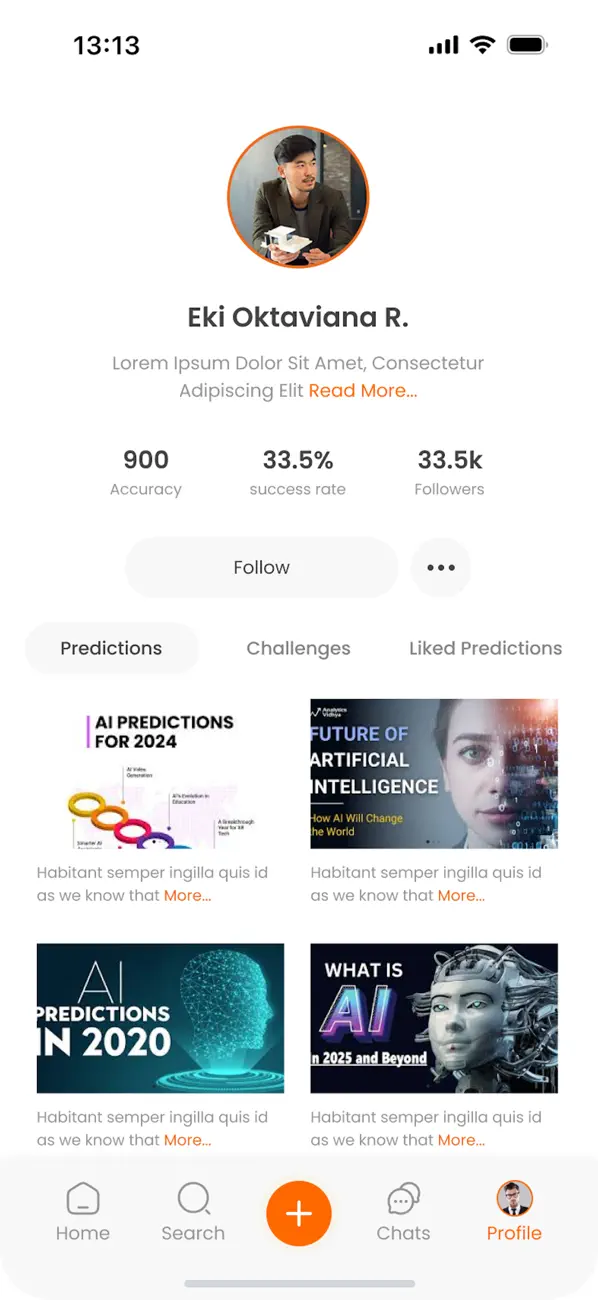 #3. iPredict – Predict Future (iOS) Ved: Cuboid (Private) Limited