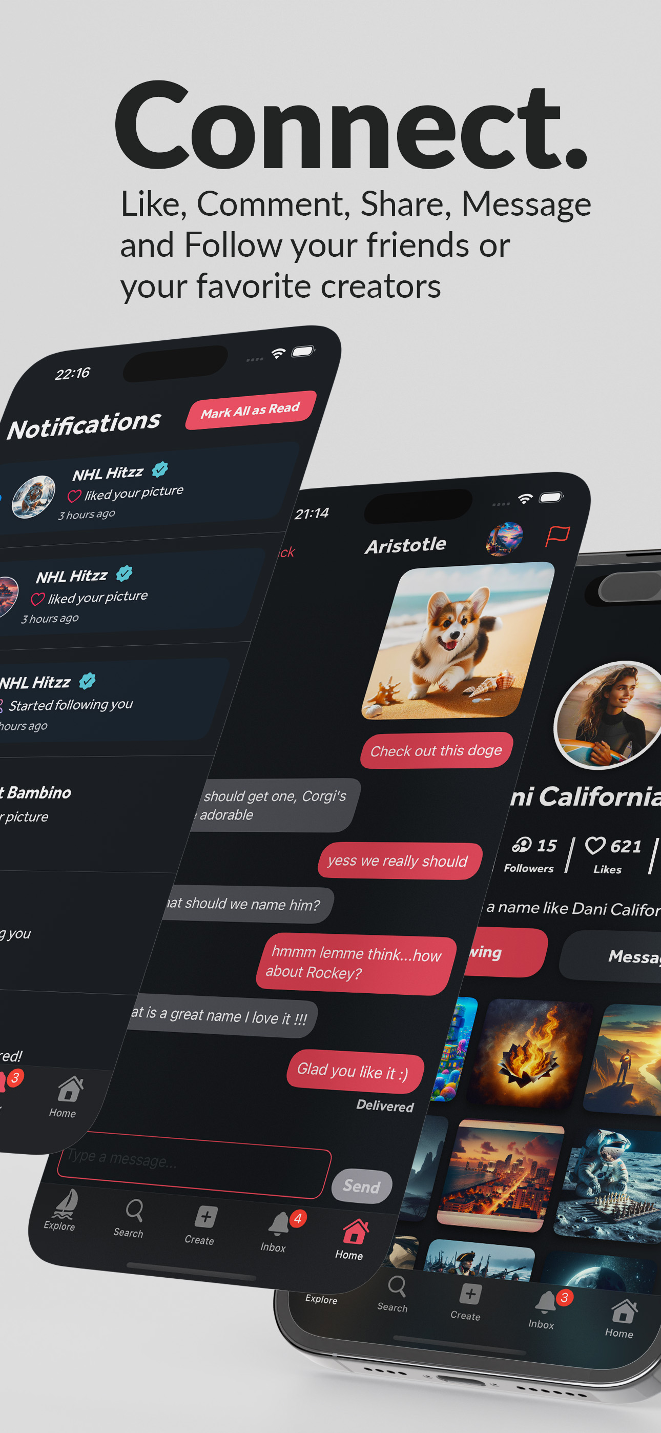 tydai – AI Art, Chat, Connect screenshot 4