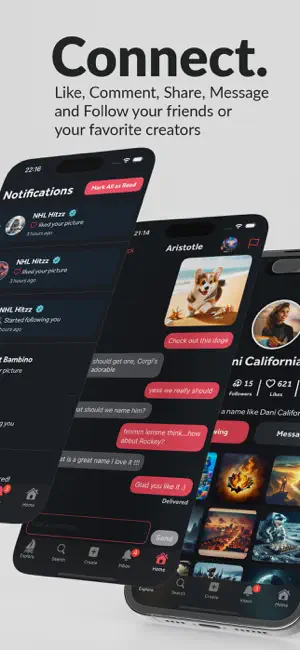 tydai – AI Art, Chat, Connect screenshot 4