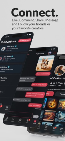 tydai – AI Art, Chat, Connect screenshot
