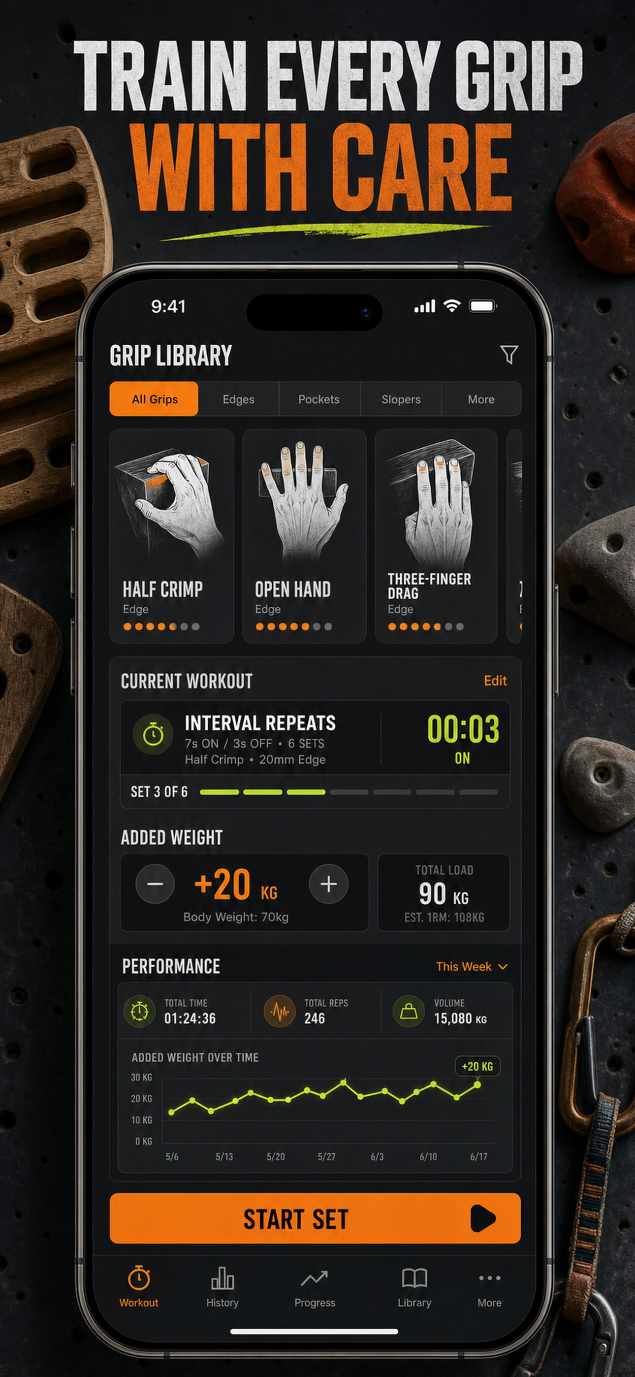 Hangboard: Climbing Training screenshot 7