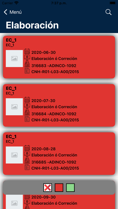 Adinco Compliance Screenshot