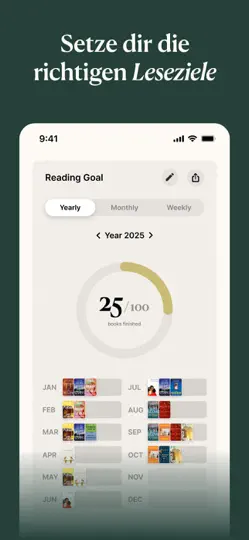 Screenshot von Bookie - Tracke Deine Bücher auf dem iPhone 2