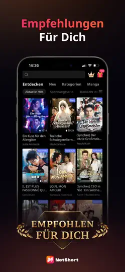 Screenshot von NetShort -Beliebte Dramen & TV auf dem iPhone 2