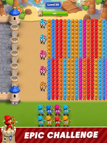 Arrow Rush: Castle defense iPad screenshot