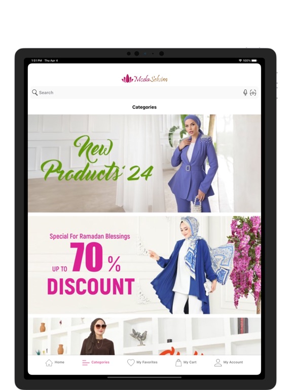 Moda Selvim : Modada Tercihim iPad screenshot 2 - Shopping app