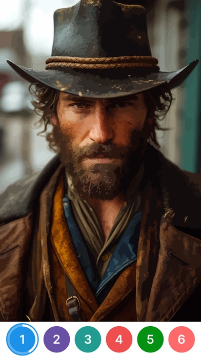 Oil Color: Paint By Number Screenshot