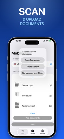 Mobile Fax: Send Documents Screenshot 3 of 6