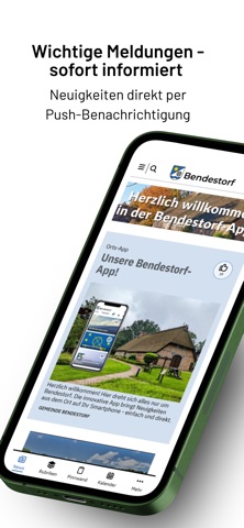 Bendestorf-App screenshot
