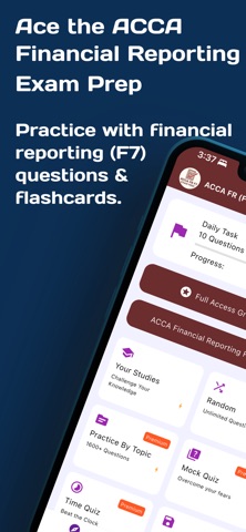 ACCA FR (F7) Exam Prep 2026 screenshot