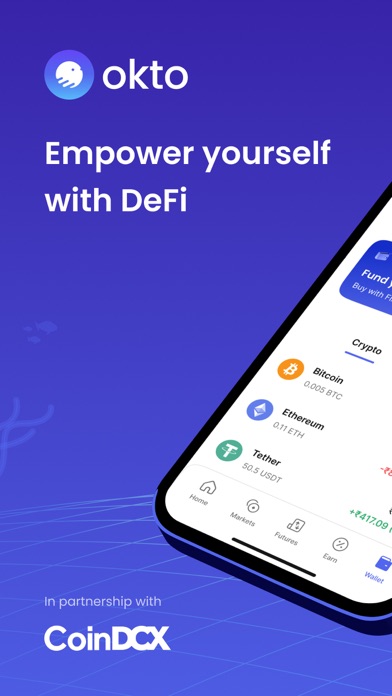 Okto Wallet Screenshot