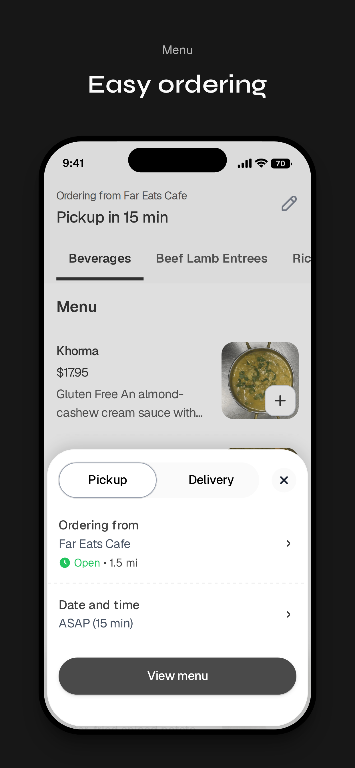Far Eats Cafe To Go screenshot 3