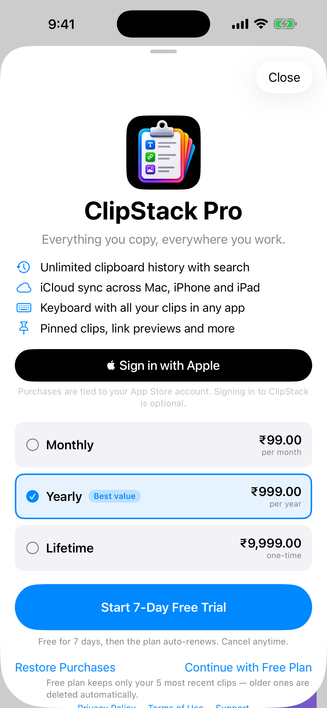 ClipStack: Clipboard Manager screenshot 5