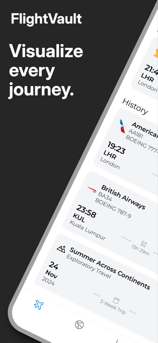 FlightVault - Flight Log Screenshot 1 of 5