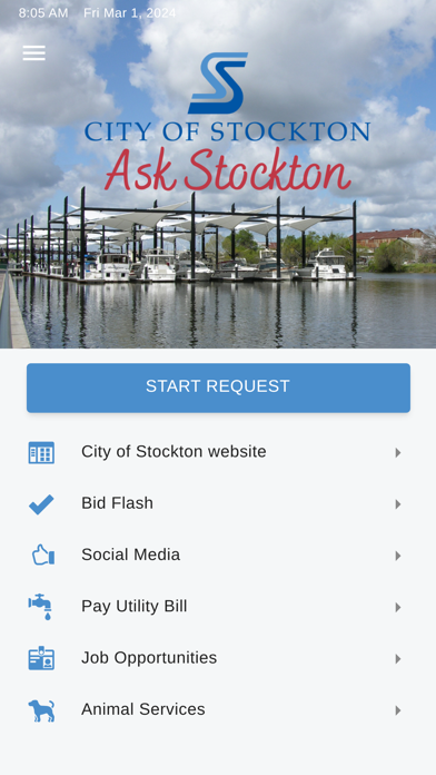 Ask Stockton Screenshot 1 of 3