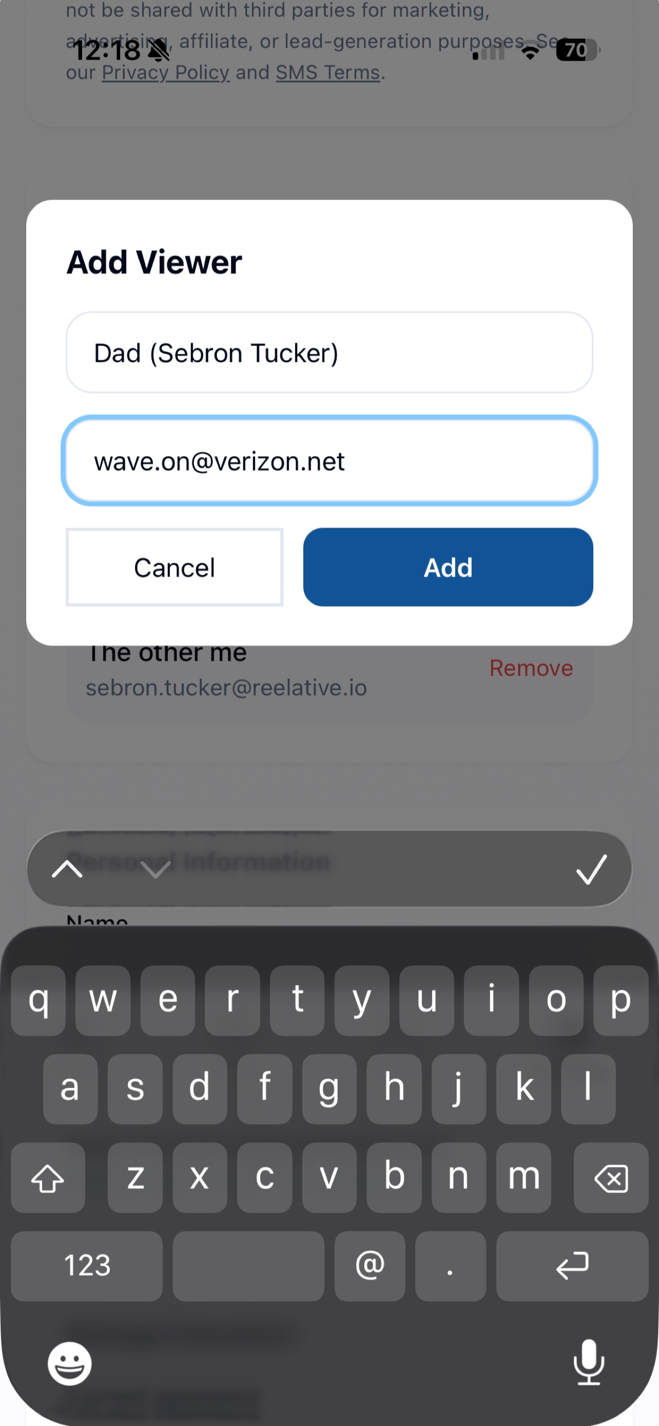 Screenshot 1 of Reelative