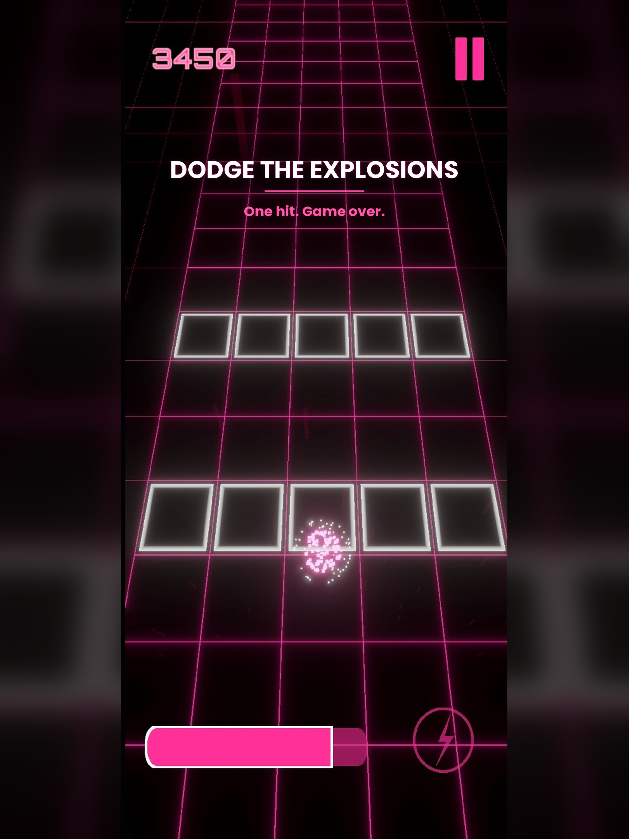 Pulse Rush: Neon Grid
