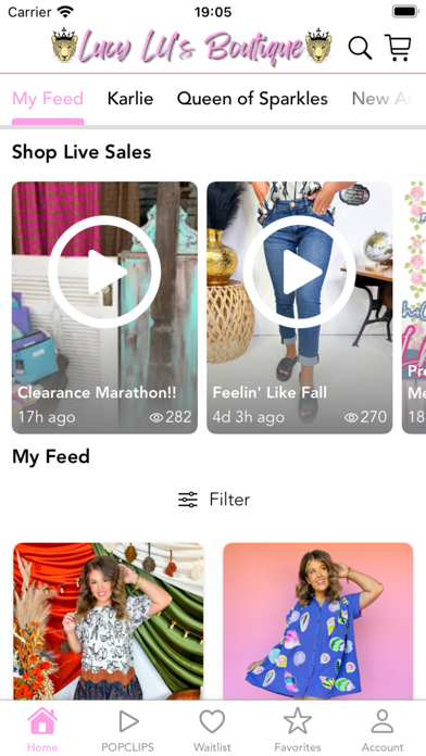 Lucy Lu's Boutique Screenshot